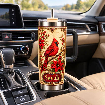Personalized Cardinal Memorial Gift Tumbler