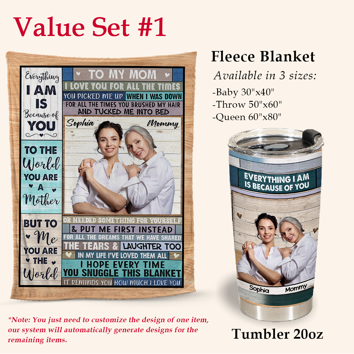 Personalization Gifts For Mom - I Love You For All The Time - Personalized Picture Blanket - Personalized Mother's Day Gift 4_5a222ecd-53c8-46c5-9069-3e810f19b9e7.png