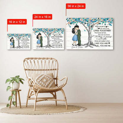 I Had You And You Had Me Personalized Poster - Canvas - Gift For Couple 4_6.jpg
