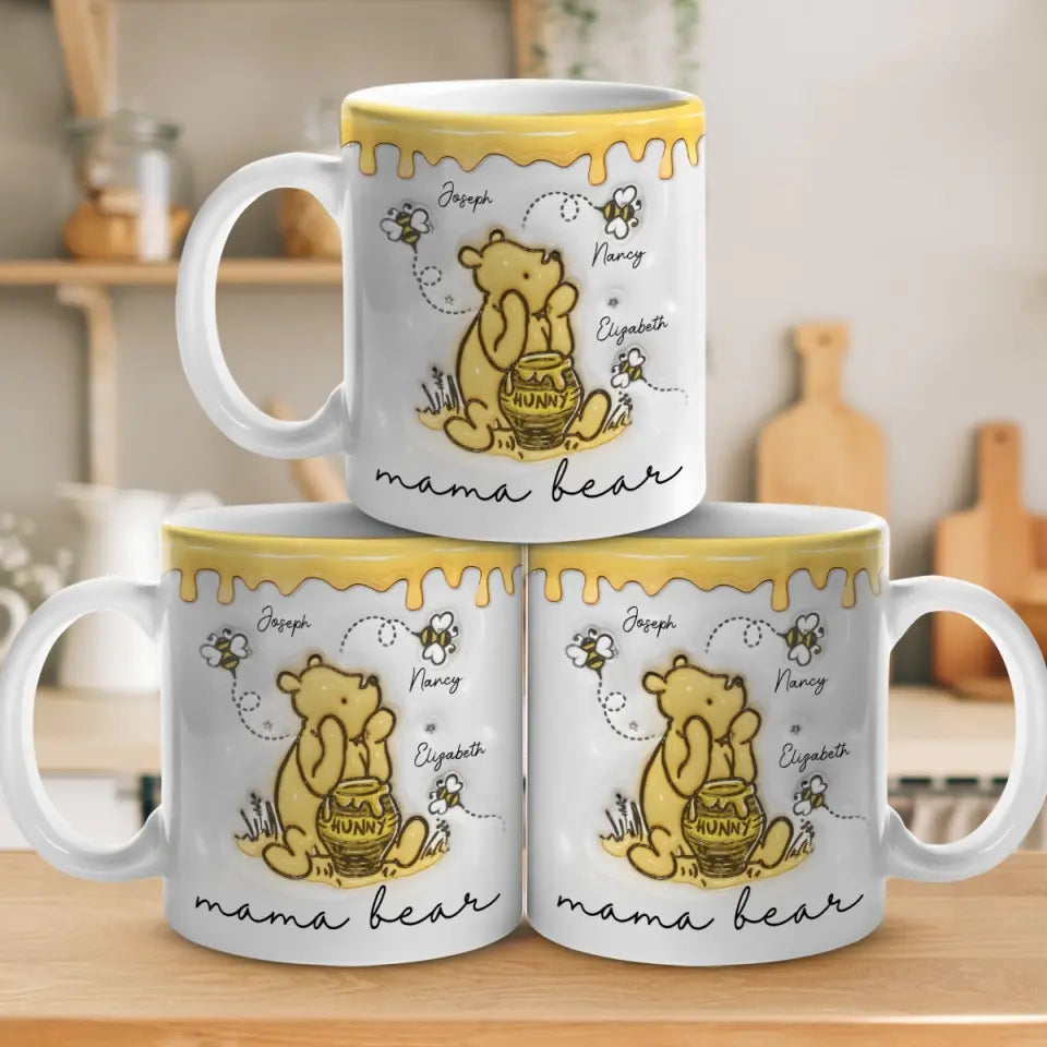Mama Bear - Personalized 3D Inflated Effect Printed Mug - Gift For Mother 4_81dad091-9c9e-459a-a716-1a784aa938f6.jpg