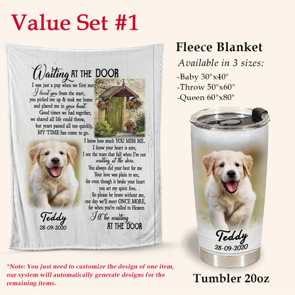 Memorial Blanket For Dog - My Time Has Come To Go - Memorial Gift For Dog Loss 4_9c783673-45f0-4094-a31c-5987facab215.png