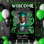 Graduation Class Of 2026 Personalized Welcome Sign