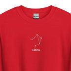 Libra Embroidered Sweatshirt, Embroidered Libra Crewneck Sweater, Embroidered Zodiac Shirt, Libra Shirt, Constellation Shirt 4_b33368cf-577e-42ab-8cca-6b44f443cd00.jpg