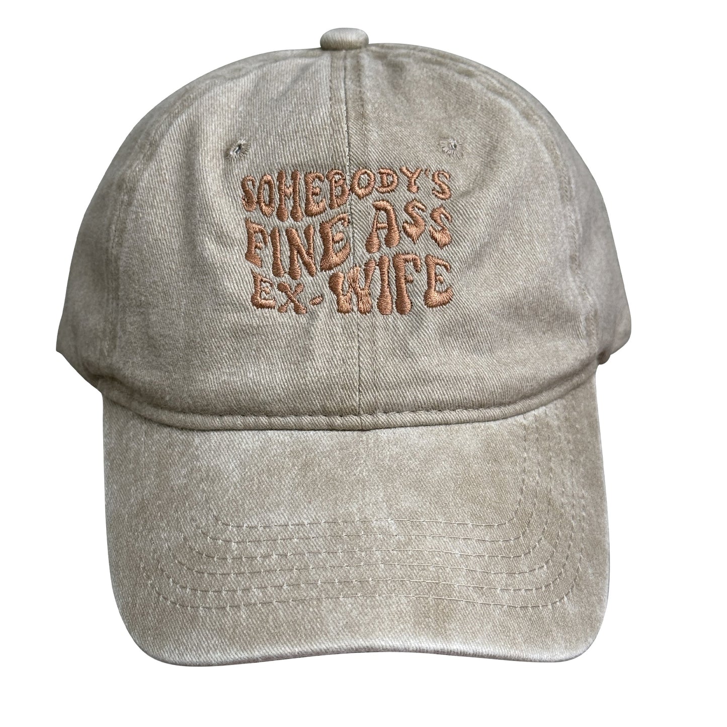 Customized EMBROIDERED Funny Divorce Hat, Somebody's Fine Ass Ex Wife Women's SnapBack Trucker Hat -Divorce Gift, Funny Divorce Gift For Her 4_e3b5b2ac-8193-4b17-ae3f-1e0e044b1c49.jpg