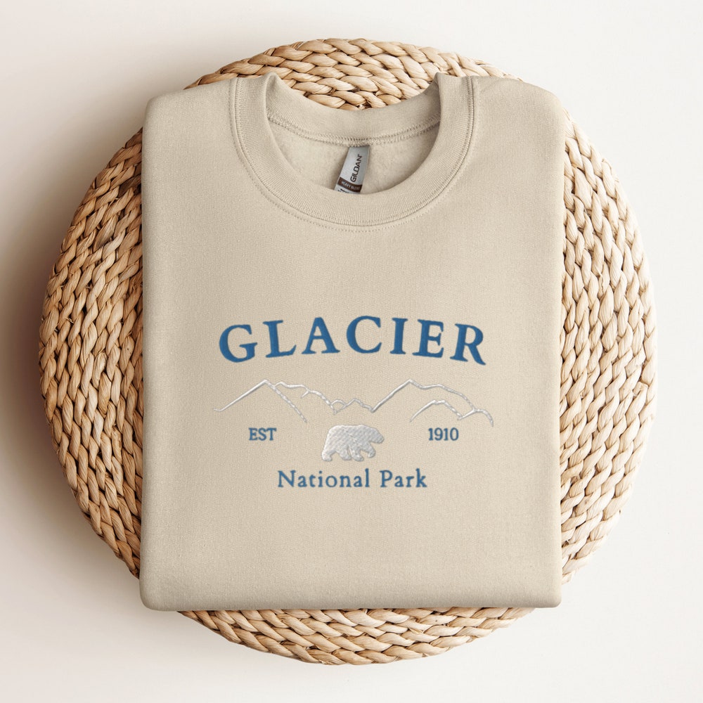 Glacier National Park Sweatshirt, Embroidered National Park Sweater, Glacier National Park Shirt, Embroidered Sweatshirt, National Parks 4_ed32ae12-978a-42ba-bdd8-9b2870911082.jpg