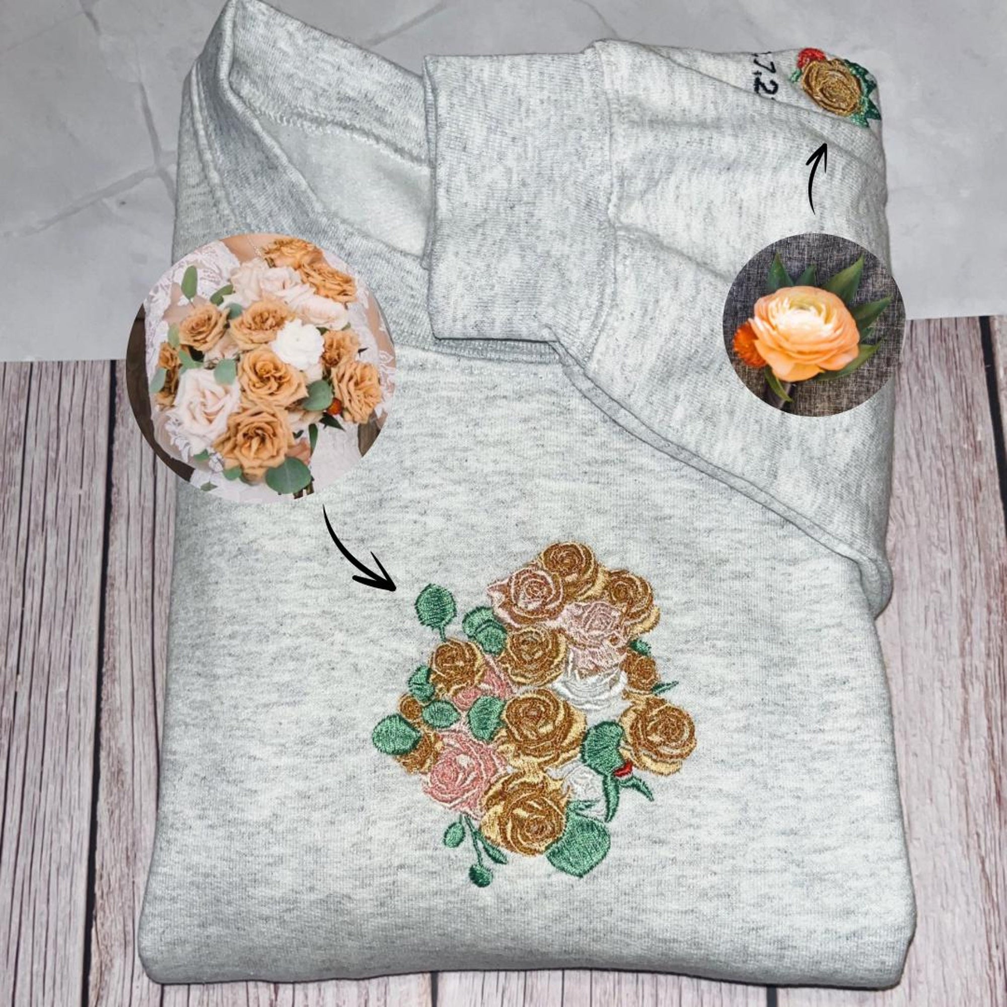 Custom Bridal Bouquet and Boutonniere Sweatshirt, Wedding Date Embroidered Crewneck 4_f4d9b6de-230d-4993-9f02-e17df37c3345.jpg?v=1743402784