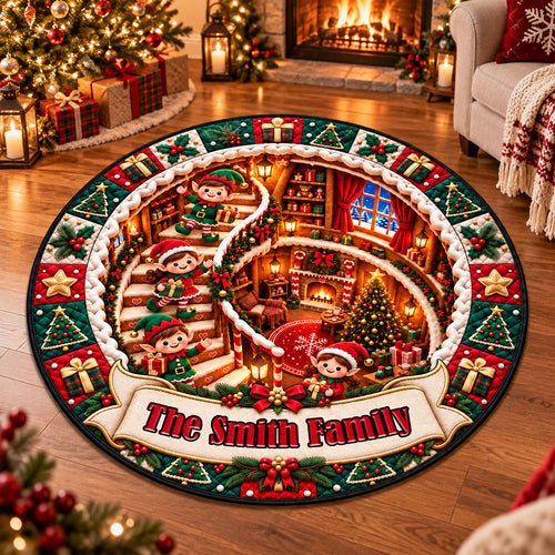 Merry Moments All Season 3D Illusion Quilted Rug - Personalized Quilted Mat 4a20d42e-398f-4b0f-aa15-430845d70436-4-3-.jpg