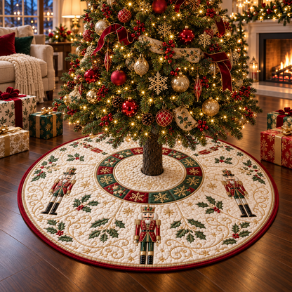 Vintage Nutcracker Christmas Tree Skirt, Quilted Holiday Tree Cover, Xmas Gift For Family 4a407400-3d1e-403c-801f-973aea52b643-V-y-c-y-th-ng-Noel-th-u-v-ng-1.png