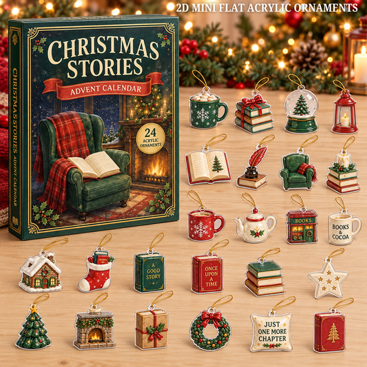 Christmas Stories Advent Calendar 2026 - 24-Day Festive Countdown, Acrylic Charms Blind Box - Gift For Reading Lovers 4a6e5de1-7fd2-42da-a932-bd2b25058907-xmas-stories-text.png