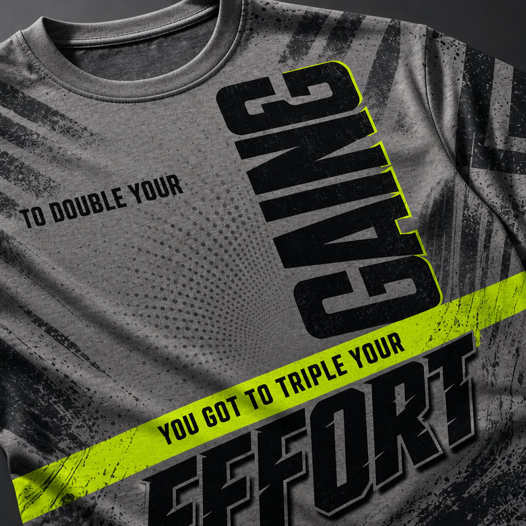 Double Your Gains Triple Your Effort Athletic Tee - T-Shirt - All over printed 4a87ed9b-75a7-466a-b908-f906e3f4f0b2.jpg