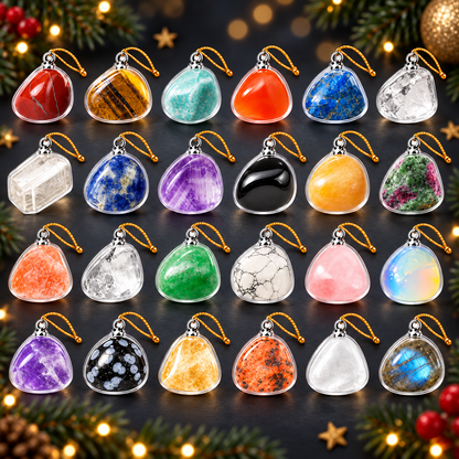Personalized 2D Gemstone Advent Calendar 2026, 24 Natural Stone Christmas 2D Acrylic Charm with Hanging Loops, Crystal Countdown Gift Box, Holiday Gift for Kids & Adults 4b3cd60b-9eaa-414a-a84c-22bc66834e11-R2.png