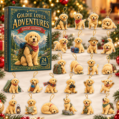 Goldie Adventures Advent Calendar 2026 - 24-Day Festive Countdown, Acrylic Charms Blind Box - Gift For Dog Lovers 4b687b83-c984-4c9a-a41e-379ed0614d49-golden-box-charms.png