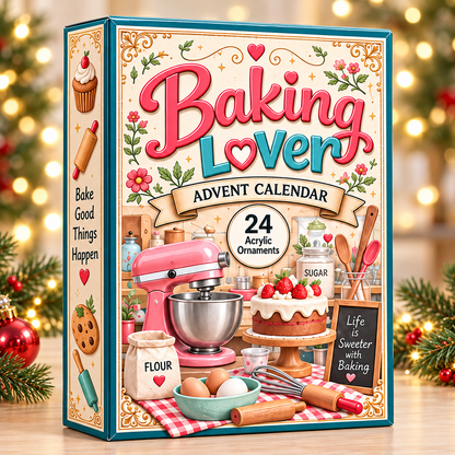 Baking Lover Advent Calendar 2026 - 24-Day Festive Countdown, Acrylic Charms Blind Box - Gift For Baking Lovers 4bafa3be-770c-4a99-8387-8730151251c9-baking-box.png