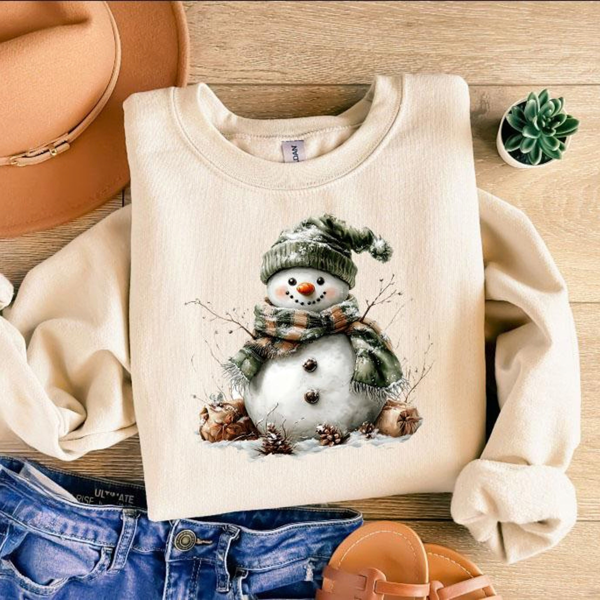 Christmas SnowmanSweatshirt, Cute Snowman Sweater, Women Christmas Shirt, Cute Winter Shirt, Gift For Christmas Lover, Snowman Season Shirt 4c0b7cbc-129d-49cf-ac21-a7f8219ff19c-1.png
