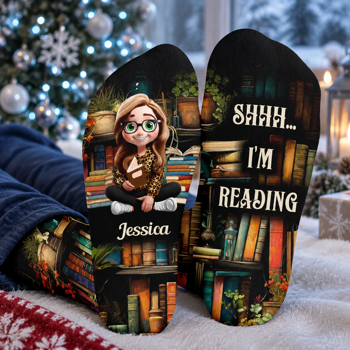 Personalized Reading Socks – Custom Name Cozy Book Lover Gift, “Shhh… I’m Reading” Christmas Gift for Bookworms, Readers & Book Club Friends 4c583a6f-ea4b-4493-8d5d-b2efe0863bd2-chiu.png
