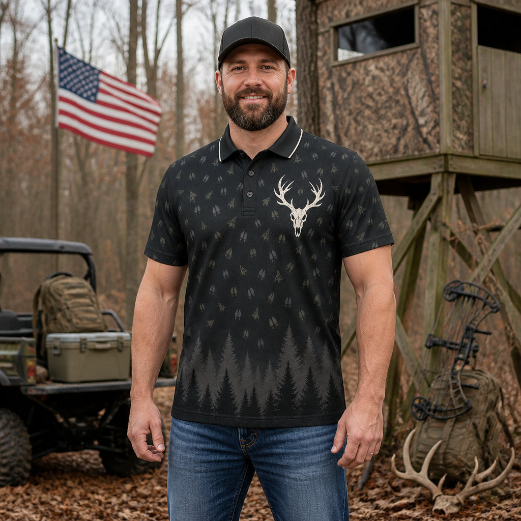 Patriot Deer Hunter AOP Polo - Polo shirt - All over printed 4c5ad9eb-ecbe-4959-a6b8-29401a88ca90.jpg