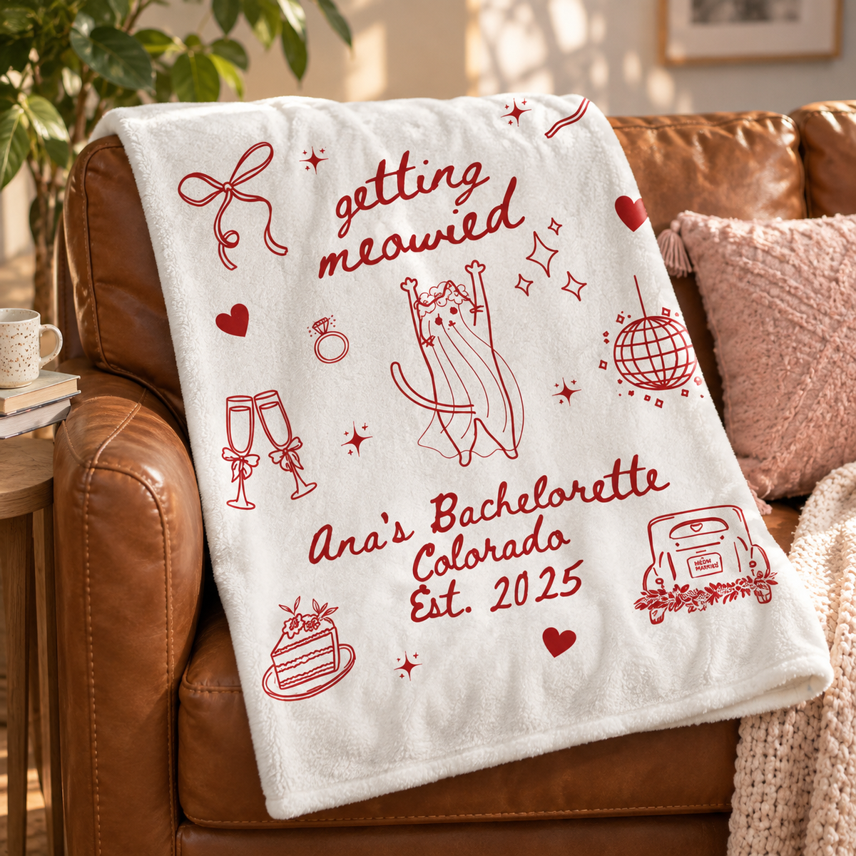 Personalized Cat Bachelorette Blanket, Getting Meowied Bridal Party Gift, Custom Bridesmaid Throw, Cat Lover Bach Party Keepsake 4c657f82-007c-45cf-a8a0-72f0a9e506be-ch-n-3.png