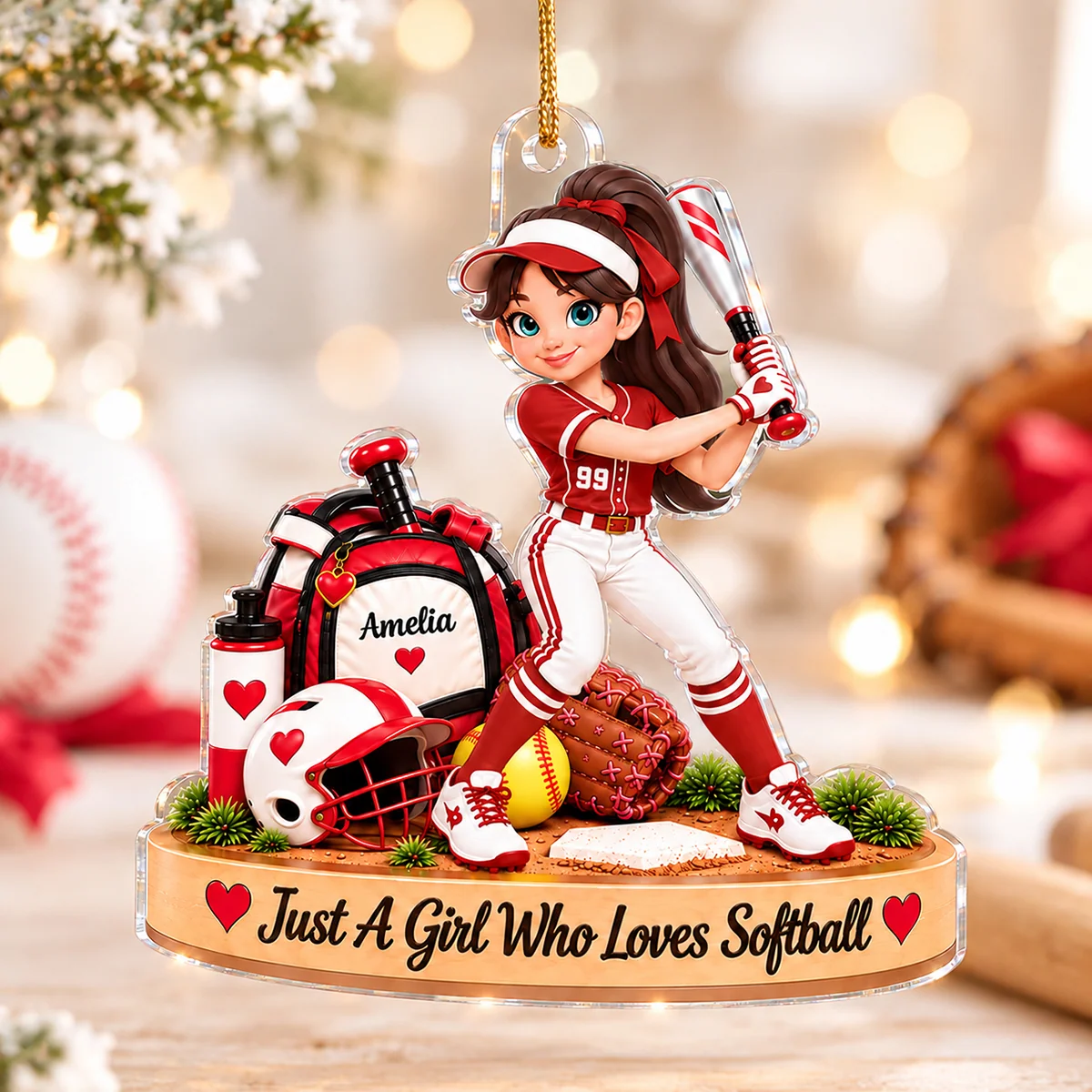 Just a Girl Who Loves Baseball Softball - Personalized Acrylic Ornament 4c98d5f7-239e-436a-9a17-33d6b2f4c278-t-i-xu-ng.png