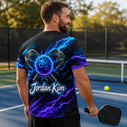 Custom Pickleball Lightning Team Jersey – Add Team Name & Player Name - Personalized T-Shirt - All over printed 4ca799f9-f689-4236-b64c-25d8a1f806ff.jpg