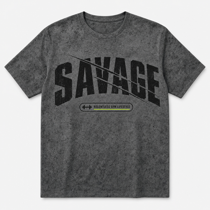 SAVAGE – Relentless Gym Lifestyle Tee - T-Shirt - All over printed 4cc23bfa-6887-4f81-8142-6fdc3a356b00.png