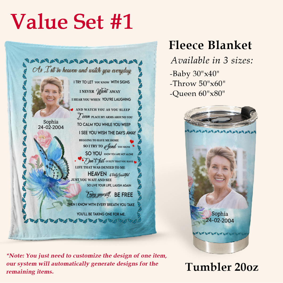 As I Sit In Heaven Blue Butterfly Custom Photo Blanket Memorial 4copy_306c941f-9a15-4814-be5a-8bd5b258e34d.png