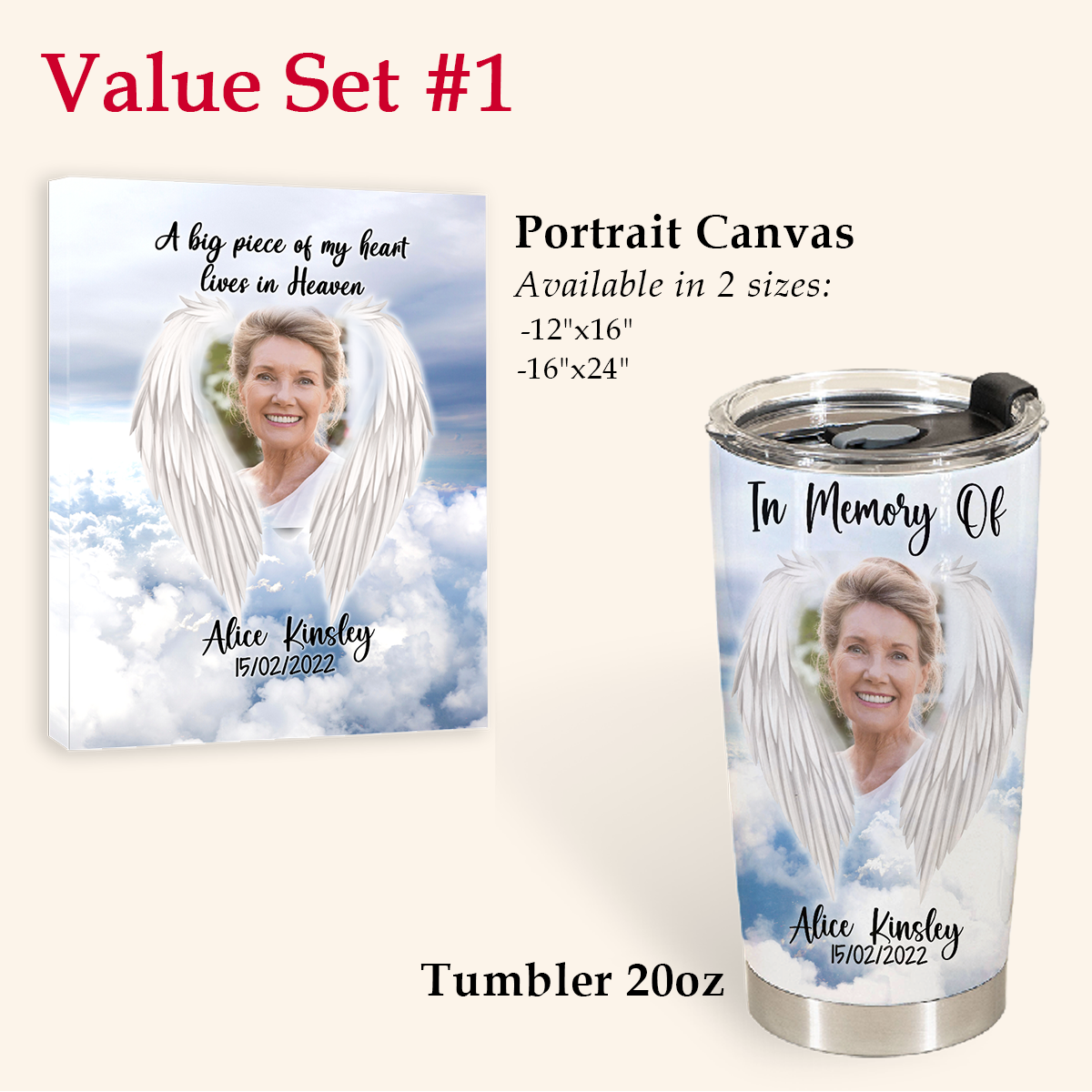 In Memory Personalized Gifts - Angel Wings A Big Piece Of My Heart - Hot Cold Tumbler Personalized 4copy_cc0f38f9-4b17-446c-b7d3-b9b3c94eadc9.png