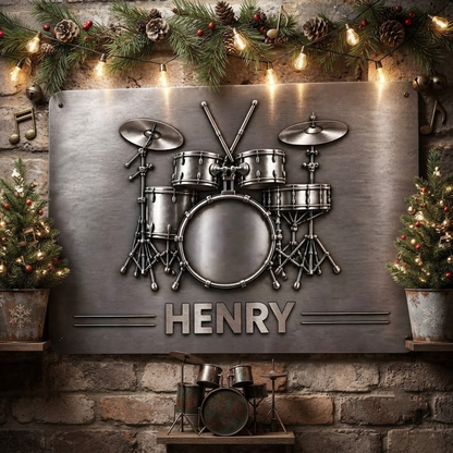Drums Are My Therapy - Personalized Metal Sign, Gift For Drum Lovers, Brushes Silver Metal Sign 4d2fe3d9-d1be-4eaf-9940-60bc6a43efbc-t-i-xu-ng-50-.png