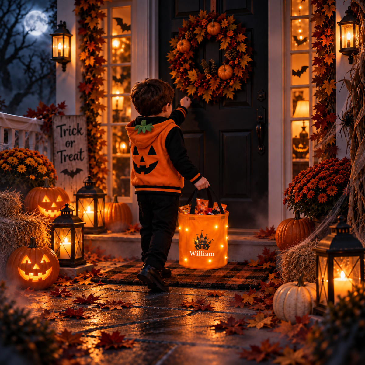 Glow & Go Personalized Halloween Bag – Custom Name LED Light-Up Trick-or-Treat Bag, Cute Candy Bucket for Kids, Toddlers & Little Boo Crew 4d504671-abb9-4b57-a6bb-9a3020298e9f-2.png