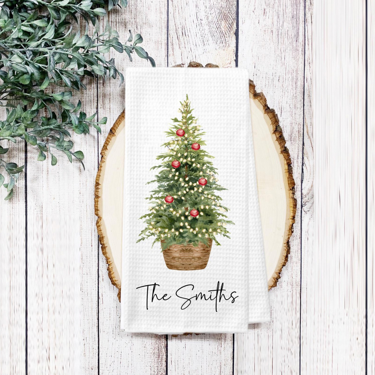 Personalized Christmas Tree Tea Towel, Farmhouse Kitchen Decor 4dd34a52-4e40-4a82-adbd-fdf42bbc9df7-2.png