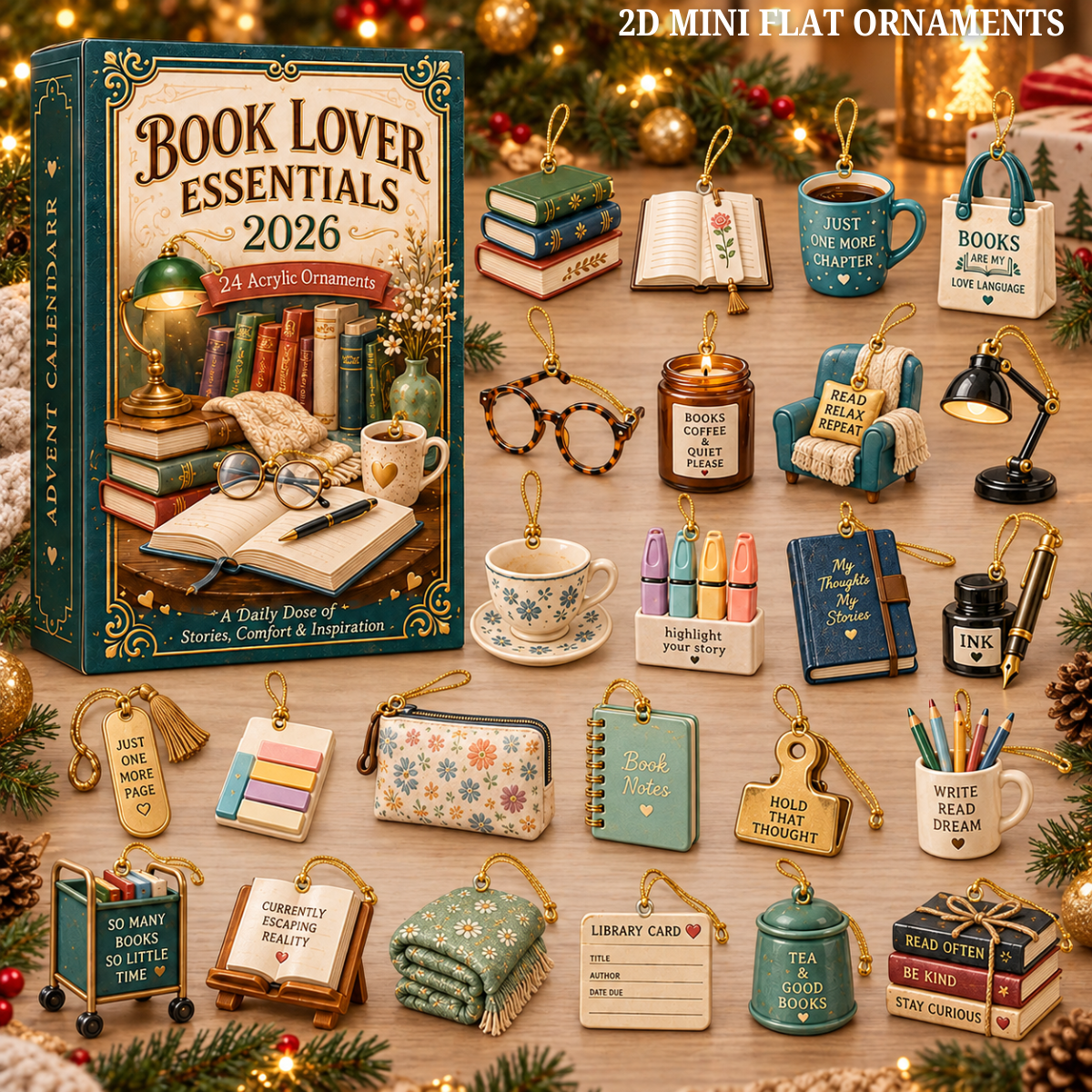 Book Lover Essentials Advent Calendar 2026 - 24-Day Festive Countdown, Acrylic Charms Blind Box - Gift For Reading Lovers 4ecc268f-2b67-4bff-b966-b212eb633e02-book-text.png