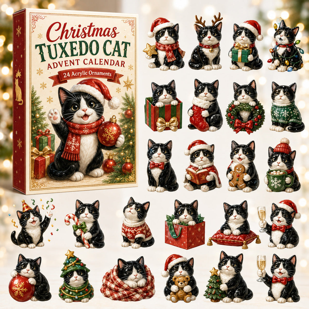 Christmas Tuxedo Cat Advent Calendar 2026 - 24-Day Festive Countdown, Acrylic Charms Blind Box - Gift For Cat Lovers 4ef8673e-b74b-43a5-a828-162af2416ec3-tuxedo-cat.jpg