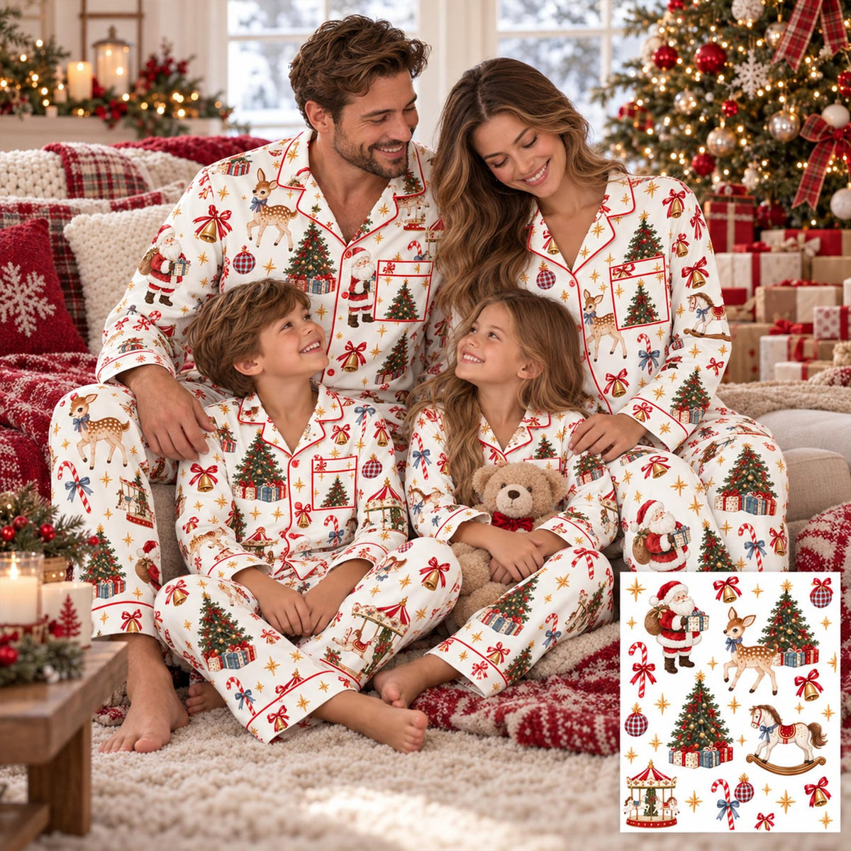 Matching Family Christmas Pajamas, Festive Holiday Pajama Sets, Christmas Eve Sleepwear 4f15c3e4-f292-470b-a5c9-60710d889087-il_1588xN.8594253756_j5vs.jpg