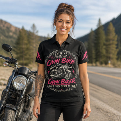Own Bike, Own Biker — Women’s Biker AOP Polo - Polo shirt - All over printed 4f42a781-03ba-4b79-98ac-5d00ec118eb6.jpg