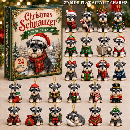 Christmas Schnauzer Advent Calendar 2026 - 24-Day Festive Countdown, Acrylic Charms Blind Box - Gift For Schnauzer Lovers 4f985363-5f23-483a-97f7-dc3dfacdd2c2-schnauzer-text.png