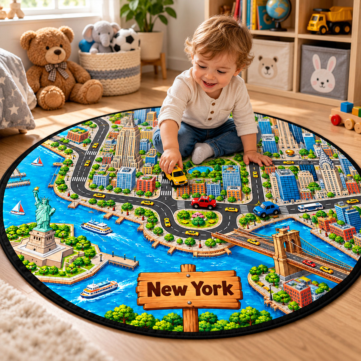 Car Racing Game 3D Illusion Quilted Rug - Personalized Quilted Mat 4fea080e-1ad5-45ad-8deb-8c26fbb3f6d8-1.jpg