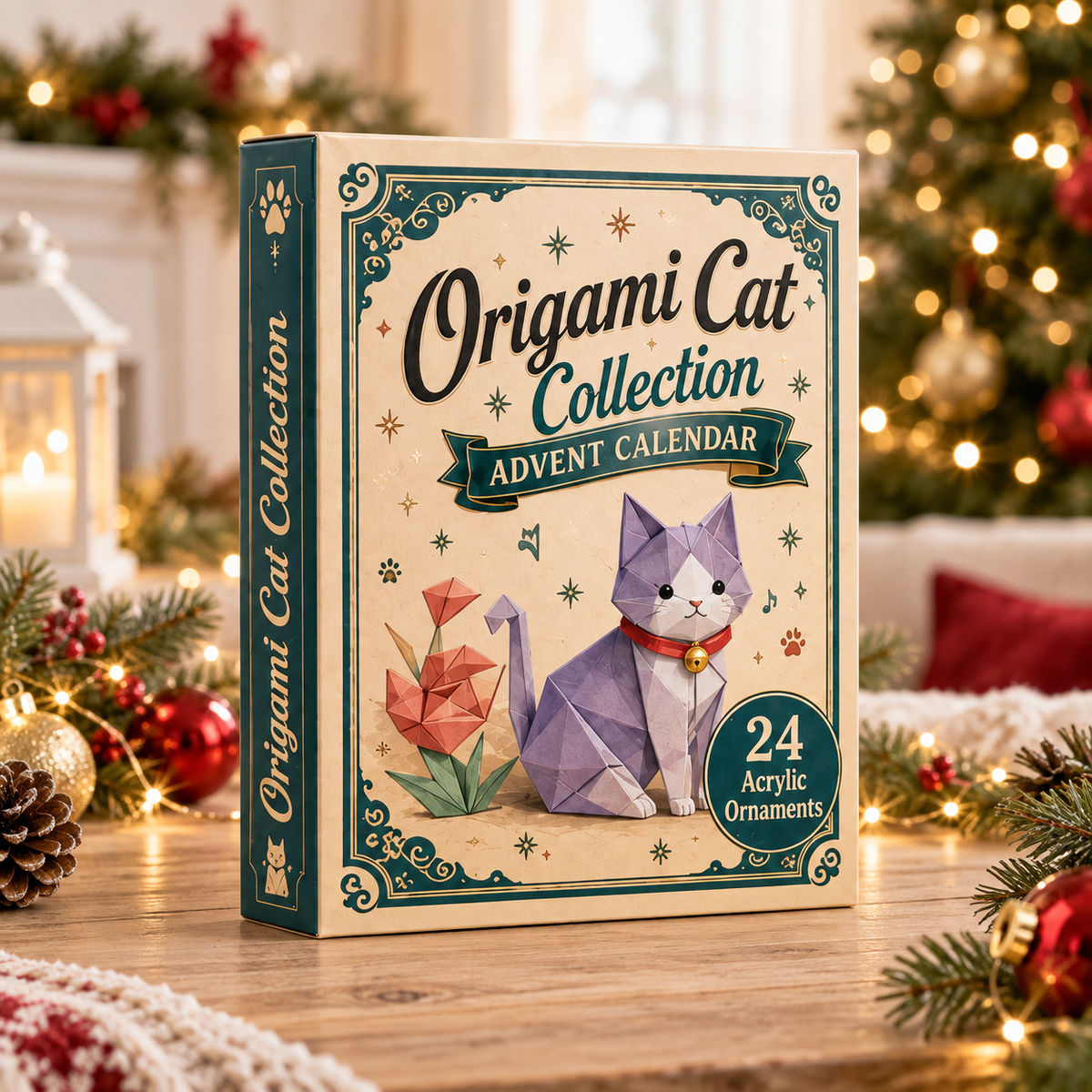 Origami Cat Collection Advent Calendar 2026 - 24-Day Festive Countdown, Acrylic Charms Blind Box - Gift For Origami Lovers 4fec8391-1800-40f5-8110-2b82c7e4f843-origami-cat-box.png