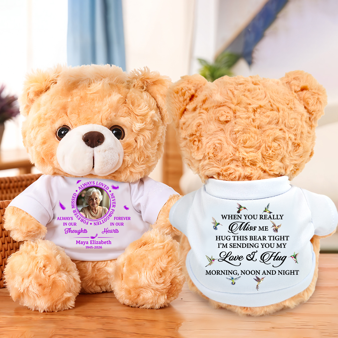 Always Loved Never Forgotten Memorial Teddy Bear