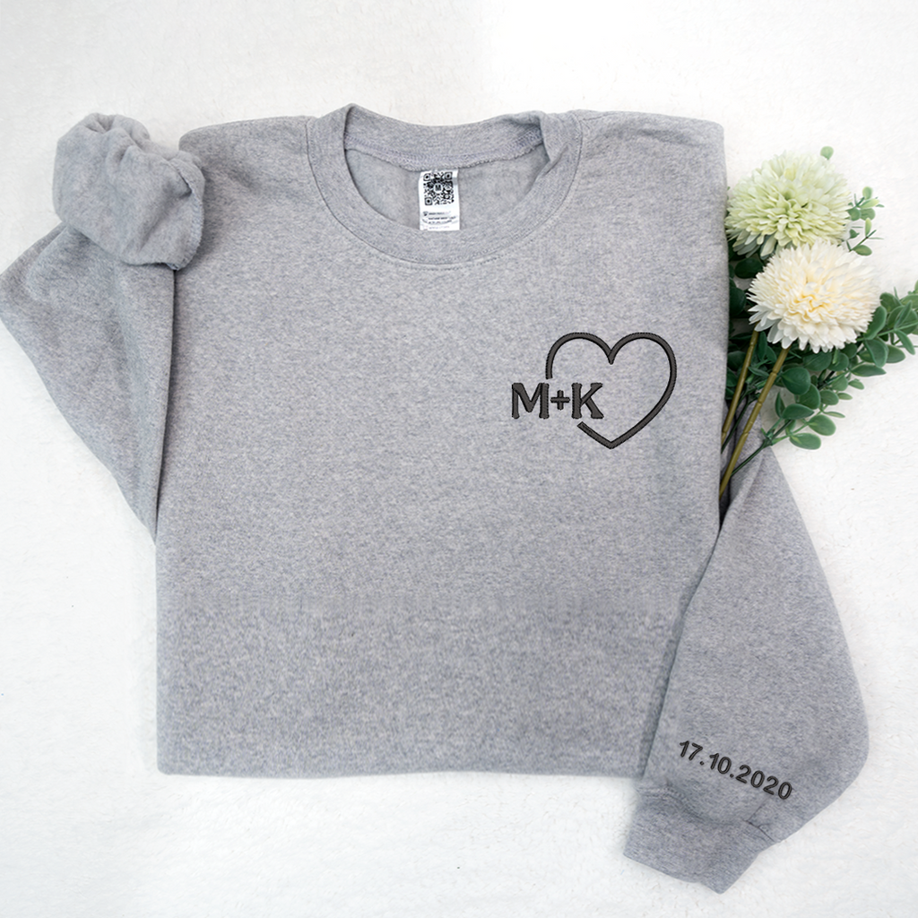 Custom Couple Initials - Personalized Embroidered Apparel - Gift For Couple 5.png