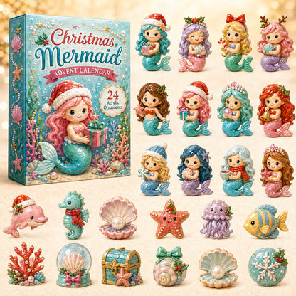 Christmas Mermaid Advent Calendar 2026 - 24-Day Festive Countdown, Acrylic Charms Blind Box - Gift For Mermaid Lovers 501c2432-a63a-41fd-906f-5b22be475bba-mermaid.jpg