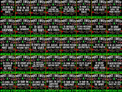 520 Quotes and Custom Most Likely to Christmas Shirt, Family Matching Christmas T-Shirts, Christmas Shirt, Funny Christmas Shirt, Xmas Tees 5049d42c-e639-462d-8d87-ec76eb7607db-241-280.jpg