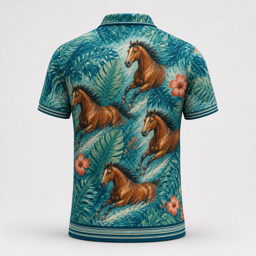 Tropical Gallop AOP Polo - Polo shirt - All over printed 507874f4-376e-4a2e-91f1-5470ad3f4813.jpg