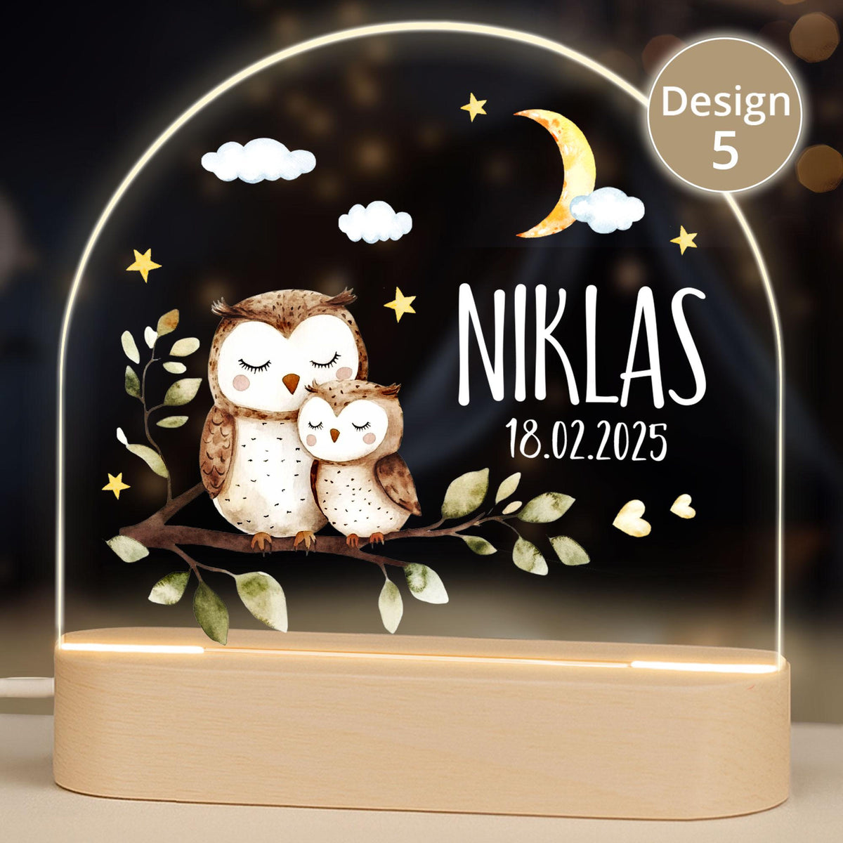 Baby night light, baby gift, personalized night light, birth gift, christening gift, nursery gift, birthday gift 50821542-7b4f-4536-8337-6205bdf96487-design5.jpg