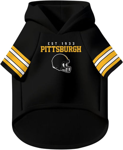 Pittsburgh Dog Hoodie T-Shirt Pet Clothes Jersey Custom Name and Number Gifts 516RTfmLzoL._AC_SL1500.jpg