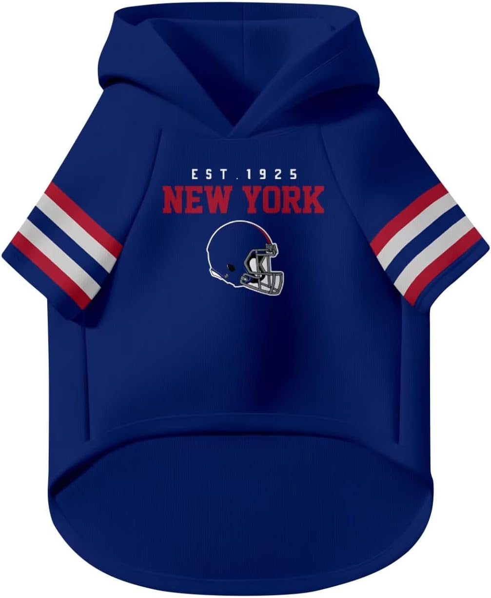 New York Dog Hoodie T-Shirt Pet Clothes Jersey Custom Name and Number Gifts 51VQttBiq1L._AC_SL1500.jpg