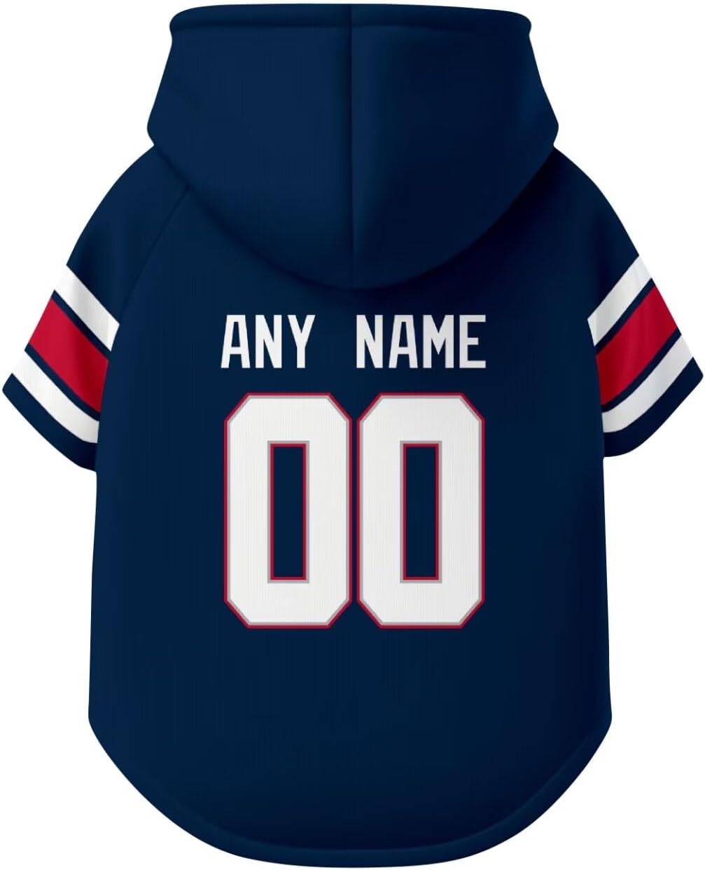 New England Dog Hoodie T-Shirt Pet Clothes Jersey Custom Name and Number Gifts 51yImS32HPL._AC_SL1500.jpg