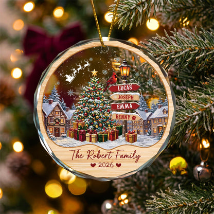 Custom Family Names Christmas Ornament 2026, Personalized Family With Pet Holiday Keepsake 52c546c1-5f7b-4f45-9ae5-3f1f2c399353-3.jpg