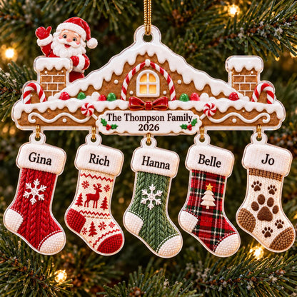 Personalized Family Christmas Ornament With Names, 2026 Stocking Ornament, Custom Family of 4 Christmas Keepsake, New Family Christmas Gift 52e48a06-01f6-46db-bdaa-9d51590a69eb-3.jpg
