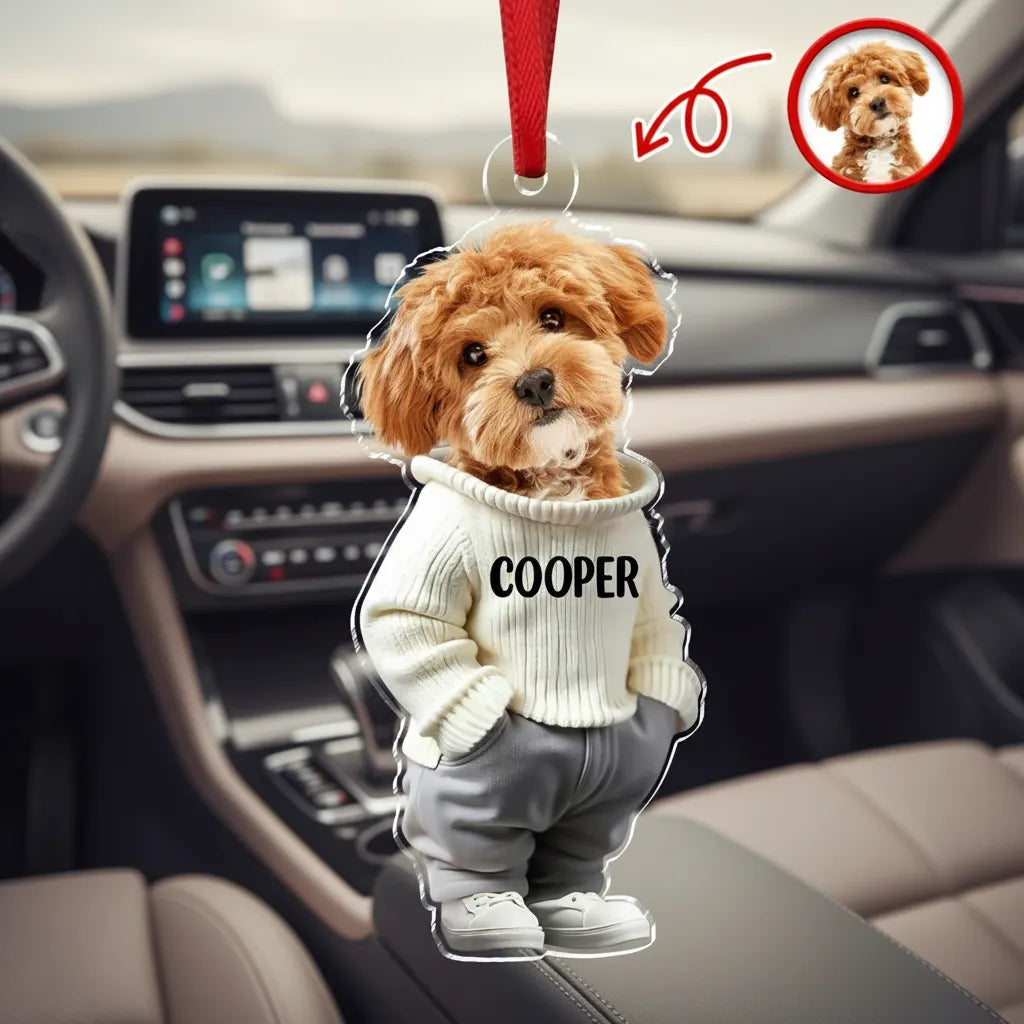 Custom Face Pet - Personalized Acrylic Ornament