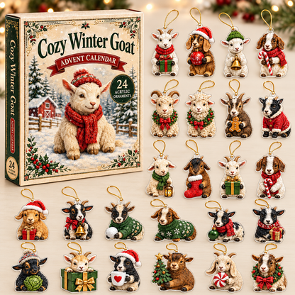Cozy Winter Goat Advent Calendar 2026 - 24-Day Festive Countdown, Acrylic Charms Blind Box - Gift For Goat Lovers 533ba191-fe49-4575-bf78-bad6578005dd-winter-goat.png