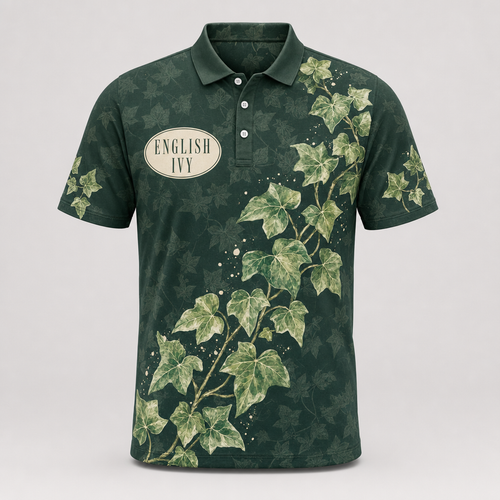 English Ivy Botanical Polo - Polo shirt - All over printed 53b67317-a4a4-4ff4-a5ee-5b76d15df247.png